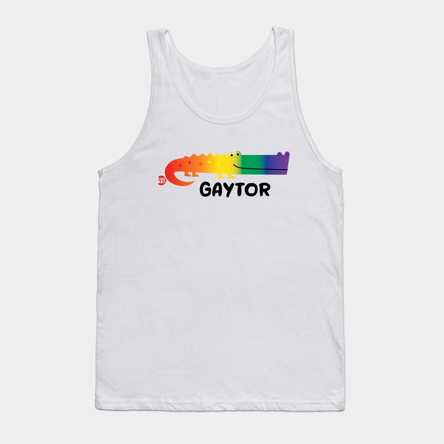 gaytor gator Tank Top by toddgoldmanart